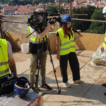 Reportáž ČT z rekonstrukce Ústavu šlechtičen