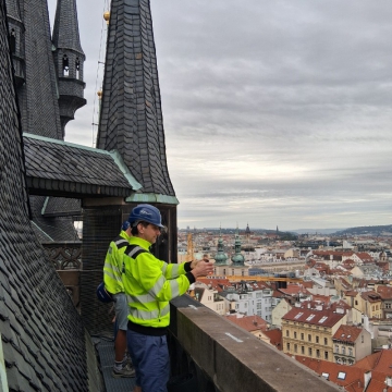 Exkurze našich zaměstnanců v Týnském chrámu