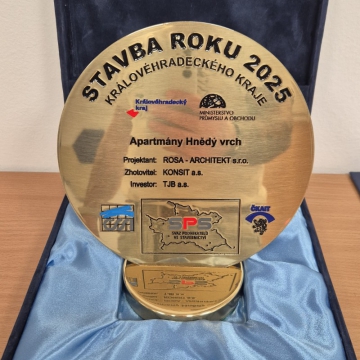 Apartmány Hnědý vrch vítězem Stavby roku v Králoévhradeckém kraji