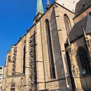 Budeme rekonstruovat krov a střechu baziliky sv. Bartoloměje v Plzni