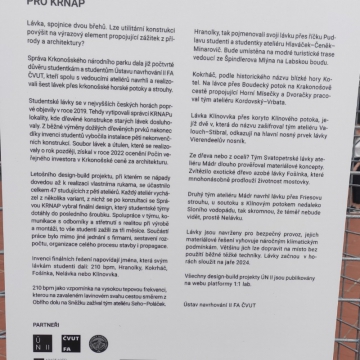 Lávky do Krkonoš - Vernisáž design & build projektů studentů FA