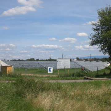 Výstavba fotovoltaické elektrárny 3,2 MWp v lokalitě Smiřice