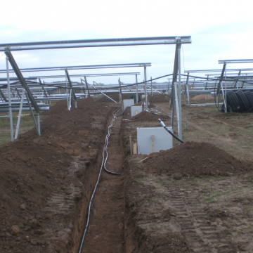 Výstavba fotovoltaické elektrárny – Smiřice II 2,8 MWp v lokalitě Smiřice