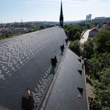 Bazilika sv. Petra a Pavla na Vyšehradě – Oprava krovu a střešního pláště hlavní a jižní boční lodi