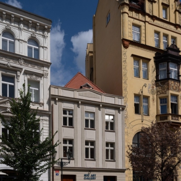 Rekonstrukce Domu u Černého krkavce na Ovocném trhu