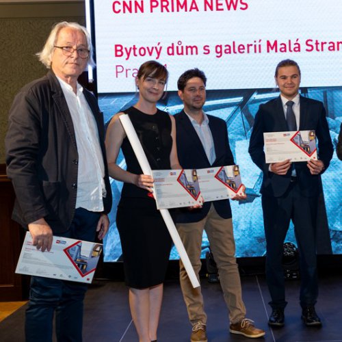 Bytový dům s galerií Malá Strana získal Cenu veřejnosti v soutěži Stavba roku hl. m. Prahy 2024