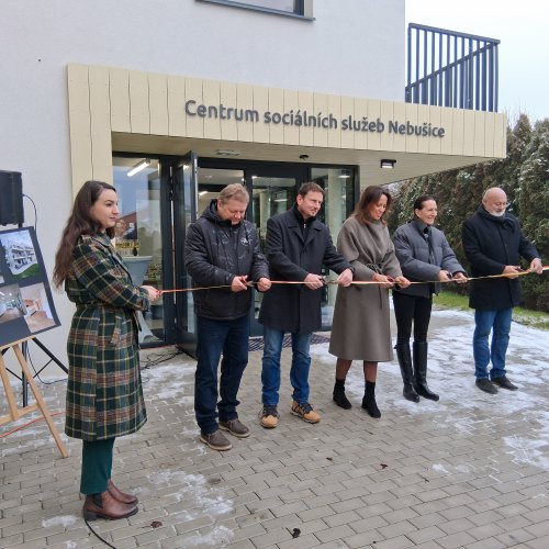 Slavnostní otevření rozšíření Centra sociálních služeb